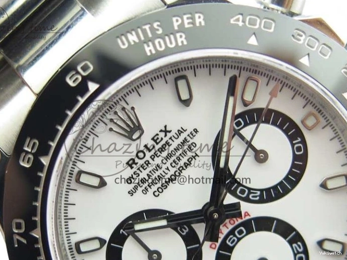 Daytona 1:1 Best and V4 SA4130 Case White 116500 Noob 904L Dial Bracelet Edition SS 0318